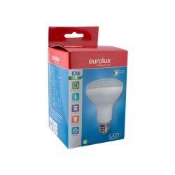 Eurolux LED Light Bulb R80 Reflector E27 10W Warm White