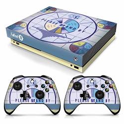 Controller Gear Officially Licensed Console Skin Bundle For Xbox One X - Fallout - Please Stand By