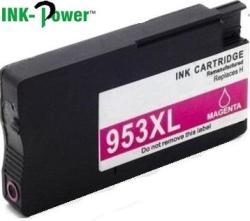 INK-Power Inkpower Generic Replacement Cartridge F6U17AE For Hp Officejet Ink Cartridge 953XL High Yield Magenta-page Yield 1600 Pages With 5% Coverage For Use With Hp