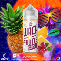 Wack O Fruits Cranberry Pineapple E-liquid 120ML