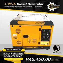 10KVA Silent Diesel Generator