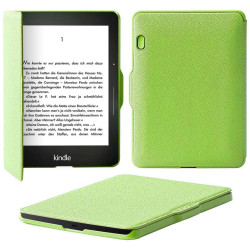 SUPCASE Slim Lightweight PU Leather Hard Shell Case Cover for Amazon Kindle Voyage - Green