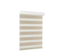 120 X 150 Cm Quality Roller Zebra Blinds Dual Layer Day Night Blinds For Windows-cream