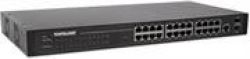 Intellinet 24-port Web-managed Gigabit Ethernet Switch With 2 Sfp Ports - 24 X 10 100 1000 Mbps R...