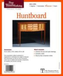 Fine Woodworking& 39 S Huntboard Plan