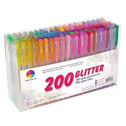 Smart Colour Art 140 Colours Gel Pens Set Gel Pen for Adult Colouring Books  Drawing Painting Writing