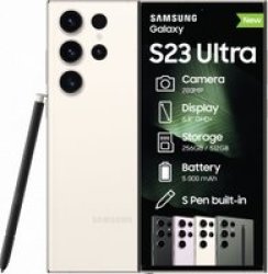 Samsung Galaxy S23 Ultra 256GB 5G Dual Sim - Cream