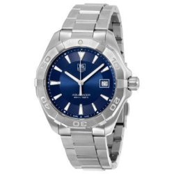 TAG Heuer Aquaracer Blue Sunray Dial Stainless Steel Men's Watch