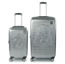 Star Wars - Darth Vader 2-PIECE Luggage Set - Silver
