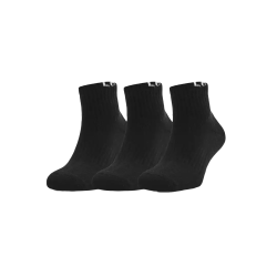 Under Armour Ua Unisex Core Quarter 3-PACK Socks - L Black