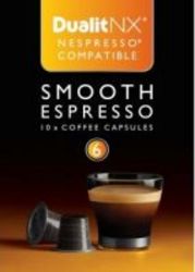 Dualit - Nx Smooth Espresso Coffee Capsules pack Of 10