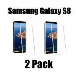 Galaxy S8 Screen Protector 2 Pack Amazingforless Tempered Glass Screen Protector 3D Full Coverage Curved Protectors For Samsung Galaxy S8