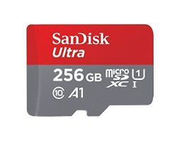 Sandisk Ultra 256GB Microsdxc Uhs-i Card With Adapter -SDSQUAR-256G-GN6MA