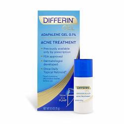 Differin Adapalene Gel 0.1% Acne Treatment 15G 30-DAY Supply Pump