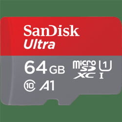 SanDisk Ultra Android Microsdxc 64GB + Sd Adapter + Memory Zone App 100MB S A1 Class 10 Uhs-i