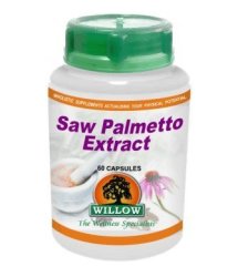 Willow - Saw Palmetto Extract 60 Capsules