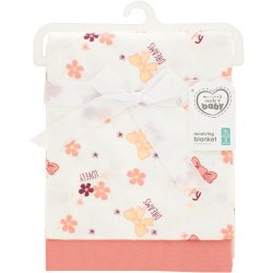 Made 4 Baby 2-PACK Receiver Blanket Bow-tiful