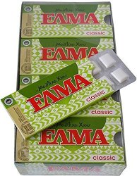 Elma Classic Mastic Gum - 3 Packs 10 Pieces Per Pack