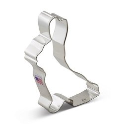 Ann Clark Easter Bunny Rabbit Cookie Cutter - 5 Inches - Tin Plated Steel