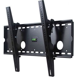 Videosecu Black Low-profile Tilting Tilt Tv Wall Mount Bracket For Panasonic TH-42PZ700U Plasma 42 Inch Hdtv Tv Max Loading Capacity Up To 165LBS Max