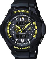 Casio G-Shock Anadigi Black & Yellow Watch