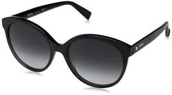 Max Mara Sunglasses- Safilo Group Max Mara Women's Mm Eyebrow Rectangular Sunglasses Greyblck 52 Mm
