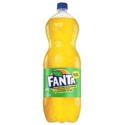 Pineapple Soft Drink Plastic Bottle 2 L
