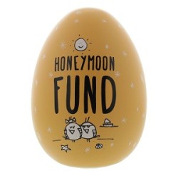 Eggcellent Large Nest Egg Peach -honeymoon Fund