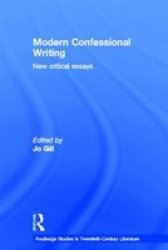 Modern Confessional Writing