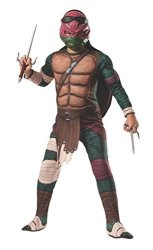 Rubies Teenage Mutant Ninja Turtles Deluxe Muscle-chest Raphael Costume Child Medium