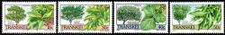 Transkei - 1989 Trees Set Mnh Sacc 244-247