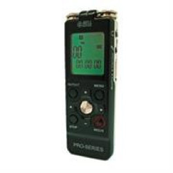 Bell Dvr-6006 Pro Series Digital Voice Recorder -8gb Internal Memory Fm Radio With Recording. Lcd Display. Voice Activated Recording Mp3 And Wma File Playback