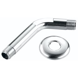 Shower Arm With Flange Chrome