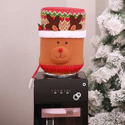 Dicpolia Christmas Supplies Water Cooler Cover Xmas Snowman