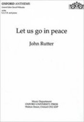 Let Us Go In Peace Sheet Music Vocal Score