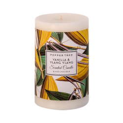 Pepper Tree Vanilla & Ylang Ylang Scented Pillar Candle