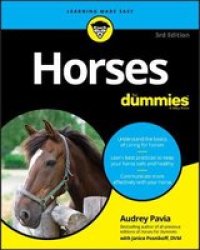 Horses For Dummies Paperback 3RD Edition