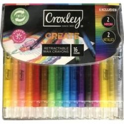 Create Wax Retractable Crayons 16'S