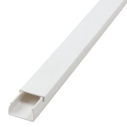 Trunking Solid 25 X25 X 3M White