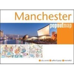 Manchester Popout Map Sheet Map Folded
