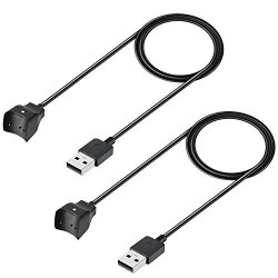 LOKEKE Replacement USB Charger Charging Cables for Garmin Vivosmart 4 Sync Date Cable for Garmin Vivosmart 4 USB Charging Cable