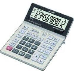 Sharp EL-2128V Calculator
