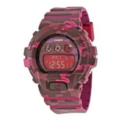 Casio G-Shock Digital Pink Camouflage Ladies Watch
