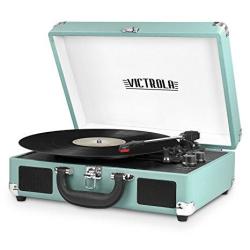 Victrola Vintage 3-SPEED Bluetooth Suitcase Turntable With Speakers