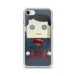 Mime Superman Man Of Steel Shockproof Clear Case For Iphone 7 8