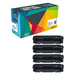 Do It Wiser 046H Compatible High Yield Toner For Canon MF733CDW MF735CDW MF731CDW LBP654CDW LBP653CDW LBP654CX MF732CDW MF734CDW MF735CX - 4 Pack - Black