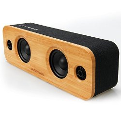 Aomais Life 30W Bluetooth Speakers Loud Bamboo Wood Home Audio Wireless Speaker With Super Bass 3EQ Modes For Home Outdoors Party & Subwoofer