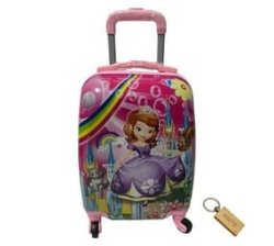 Smte - Quality Kiddies Cartoons Hand Luggage Suitcase For Kids- X1 - Sofia