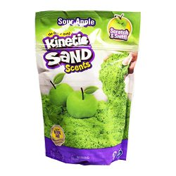 Kinetic Sand Scents 8OZ Sour Apple Green Scented For Kids Aged 3 And Up