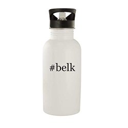 Belk - Stainless Steel Hashtag 20OZ Water Bottle White